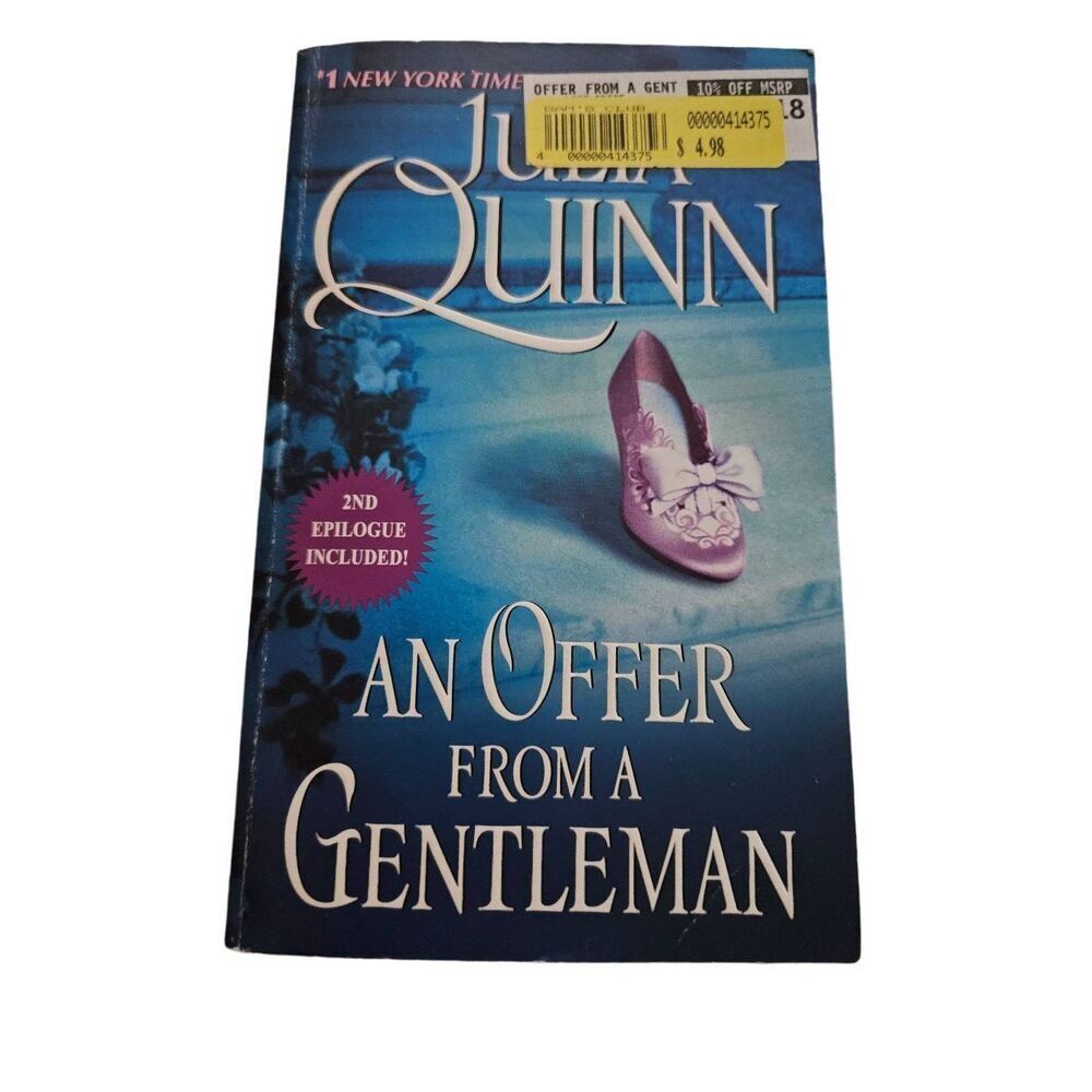 An offer from a gentleman by Julia Quinn avon books isbn 9780062353658